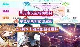 原神草爆料视频,神秘力量觉醒，探索自然奥秘之旅