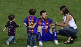 梅西爆料小儿子视频,萌翻网友